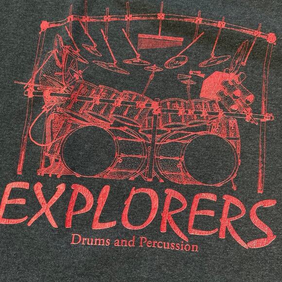 Explorers drum kit shirt gildan - Picture 3 of 4